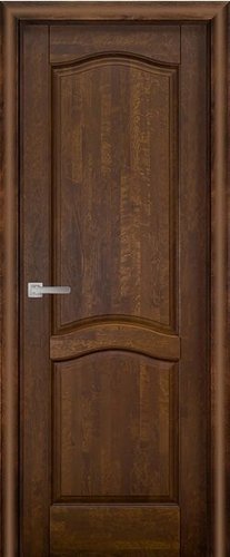 Межкомнатная дверь Юркас Лео ДГ 70x200 (античный орех)
