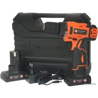 Дрель-шуруповерт Калибр ДА-16/2 76622 (с 2-мя АКБ, кейс)