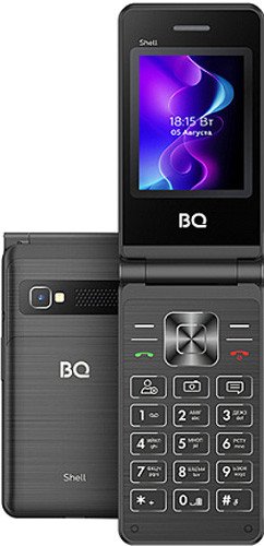 

Телефон BQ BQ-2411 Shell (черный)
