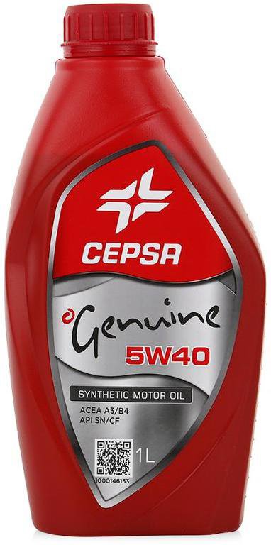 

Моторное масло CEPSA Genuine Synthetic 5W-40 1л