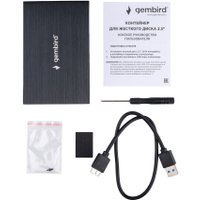 Бокс для накопителей 2.5" Gembird EE2-U3S-55