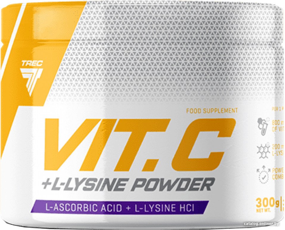 БАД Trec Nutrition VIT. C. + L-Lysine Powder 300 г