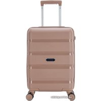 Чемодан-спиннер Mironpan 11192 59 см (бежевый)