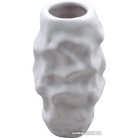 Ваза КерамАрт Дива (белый матовый)