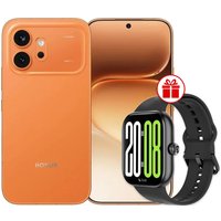 Телефон HONOR 600 Dual SIM 8GB/256GB международная версия (оранжевый) + умные часы HONOR Choice InFoWear Watch 2 Pro по акции