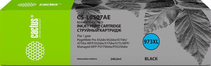 

Картридж CACTUS CS-L0S07AE (аналог HP L0S07AE)