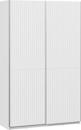 

Шкаф-купе Трия Оскар Тиффани Т2 1400 282725 (серебро/белый снег/белый софт)