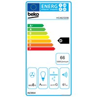 Кухонная вытяжка BEKO HCA 62320 WH