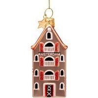 Елочная игрушка Vondels Амстердамский домик 2250999090010 (золотой)
