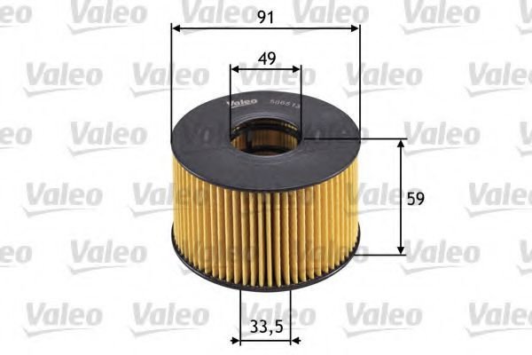 

Масляный фильтр Valeo 586513