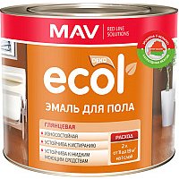 Эмаль MAV Ecol ПФ-266 0.9 кг (светло-коричневый)