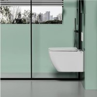 Унитаз подвесной Abber Ultra AC1303 (белый)