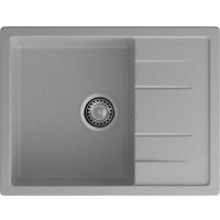Кухонная мойка GranFest GF-Q650L (серый)