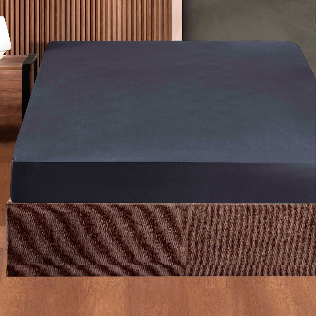 Простыня DO&CO Soft на резинке 90x200x30 12121 (синий)