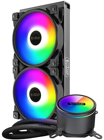 

Система жидкостного охлаждения для процессора PCCooler GI-CX240 ARGB