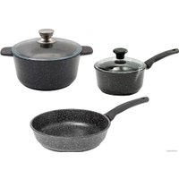 Набор кастрюль Victoria Гранит (3 шт)