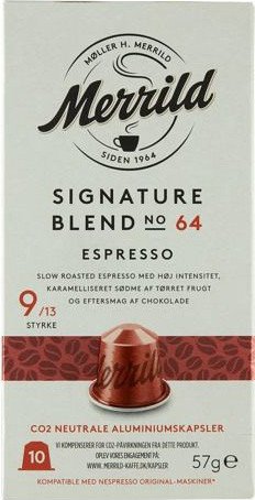 

Кофе в капсулах Merrild Signature Blend №64 Espresso 10 шт