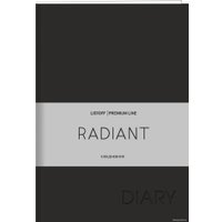 Ежедневник Канц-Эксмо Radiant. Черный ЕКР52215203 (176 л)