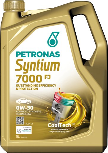

Моторное масло Petronas Syntium 7000 FJ 0W-30 5л