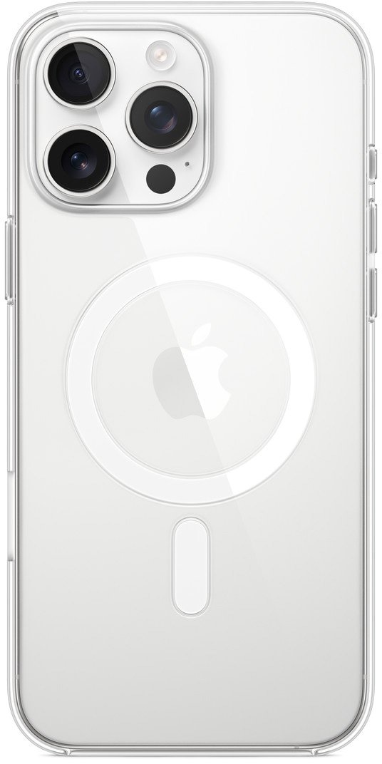 

Чехол для телефона Apple MagSafe Clear Case для iPhone 16 Pro Max (прозрачный)