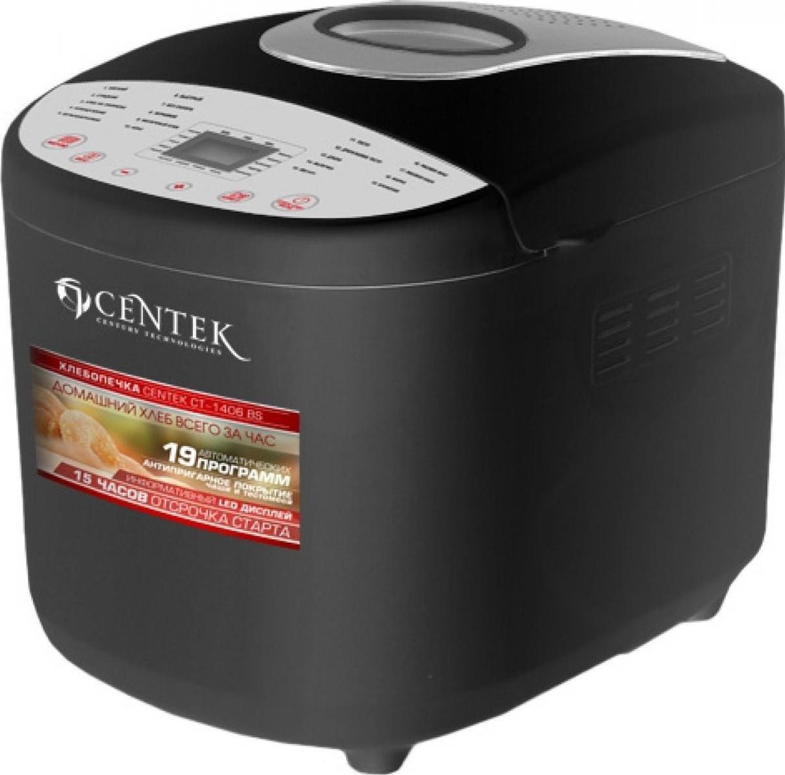 

Хлебопечка CENTEK CT-1406 BS