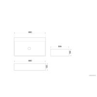 Умывальник SantiLine SL-1093