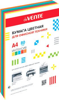 

Офисная бумага deVente A4 80 г/м2 500 л 2072707