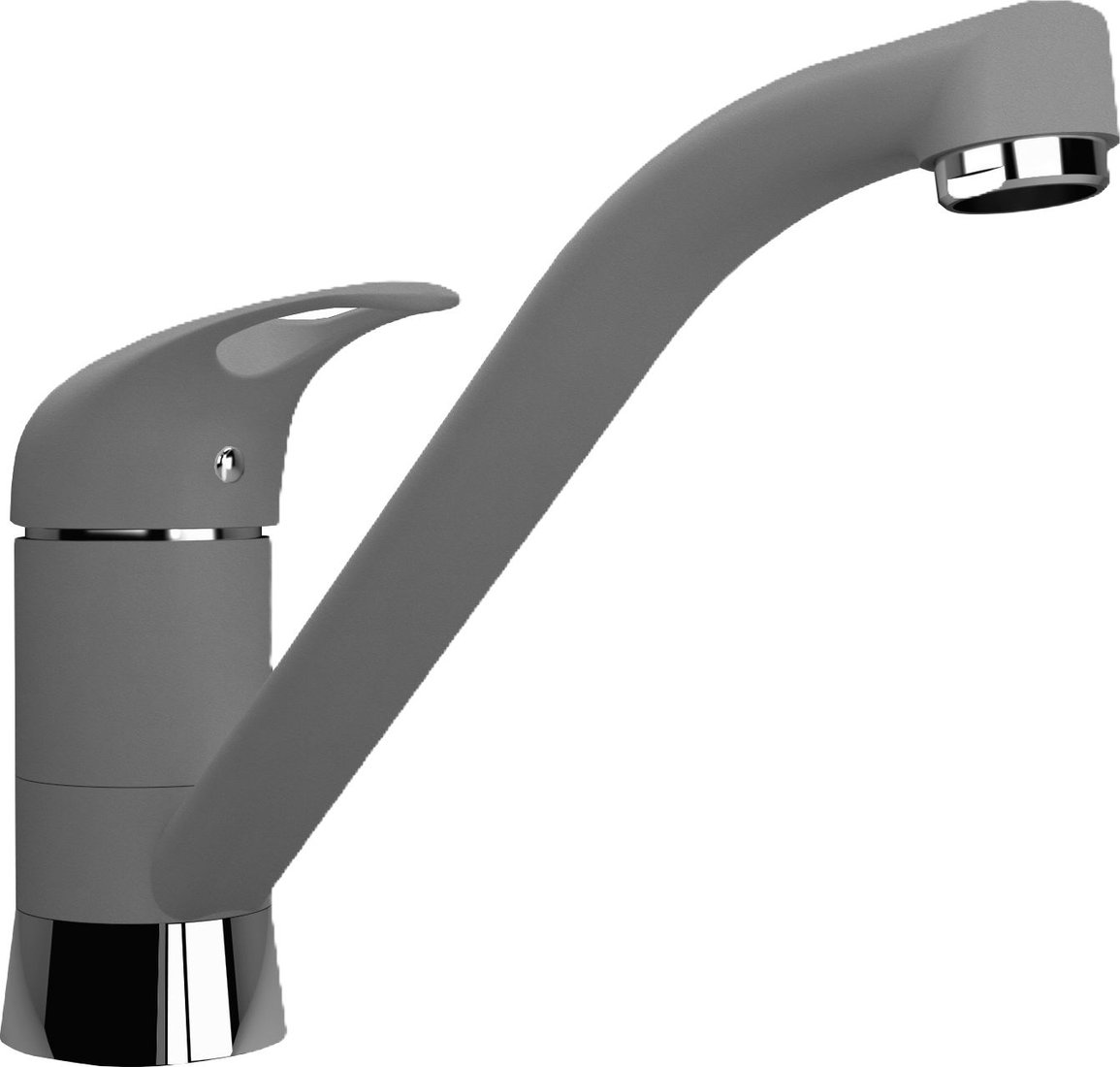 

Смеситель Florentina Гамма (шелк серый)