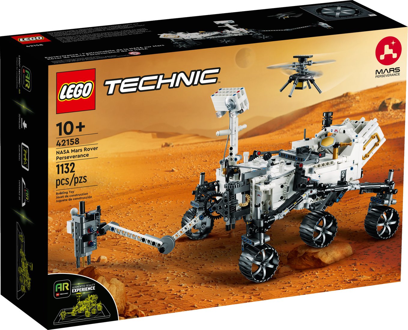 

Конструктор LEGO Technic 42158 Марсоход NASA Perseverance