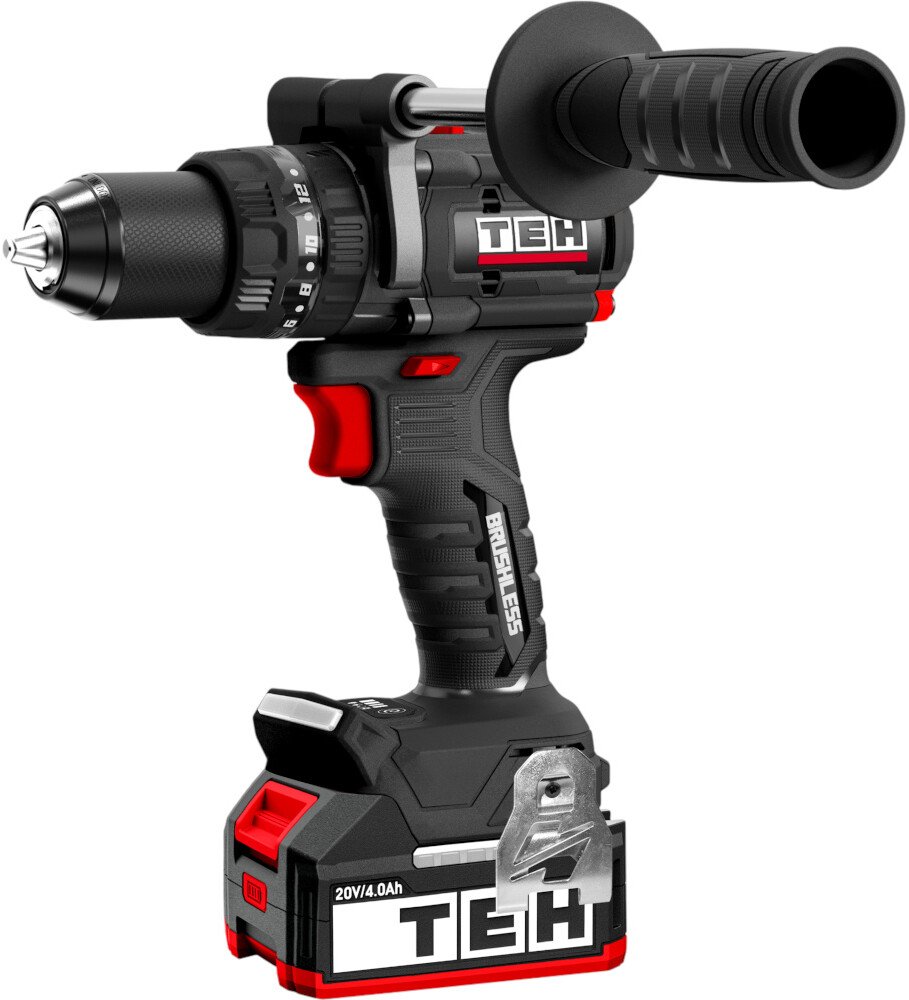 

Ударная дрель-шуруповерт TEH TDBL1520-1B (с 1-им АКБ, кейс)