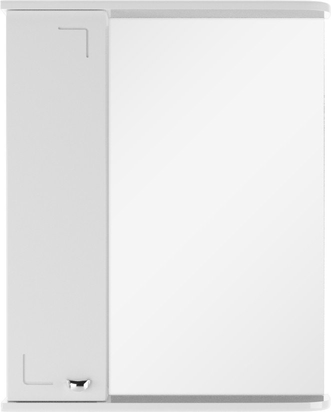 

Айсберг Шкаф с зеркалом Классик 55 (левый)