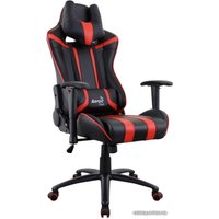 Игровое (геймерское) кресло AeroCool AC120 AIR (черный/красный)