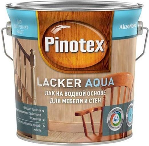 

Лак Pinotex Lacker Aqua 70 глянцевый 2.7 л