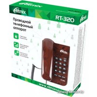 Проводной телефон Ritmix RT-320 (мраморный кофе)