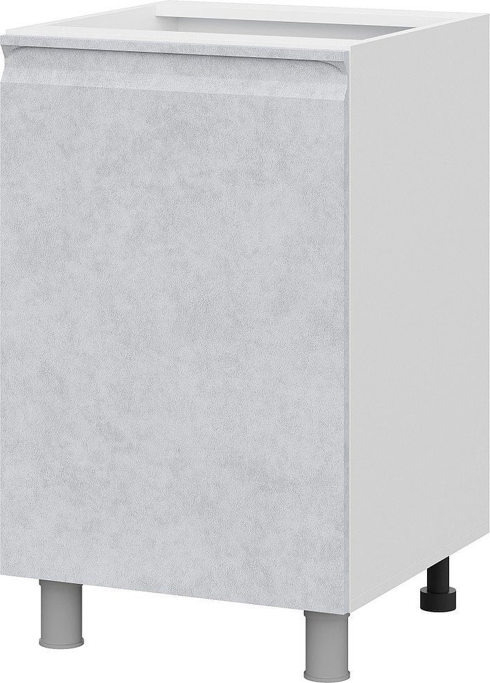 

Шкаф напольный SV-Мебель Вельвет С500 (бетон снежный)