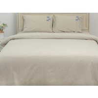 Евро комплект постельного белья Беларускі лён 220x200 23С101-ШР/в/у/уп.кор. (330 васильки 37)