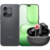 Телефон HONOR 600 Lite 8GB/256GB международная версия (вельветовый черный) + наушники HONOR Choice Earbuds X8 по акции