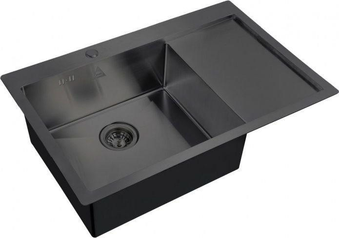 Кухонная мойка ZorG SH 7851-L Grafit