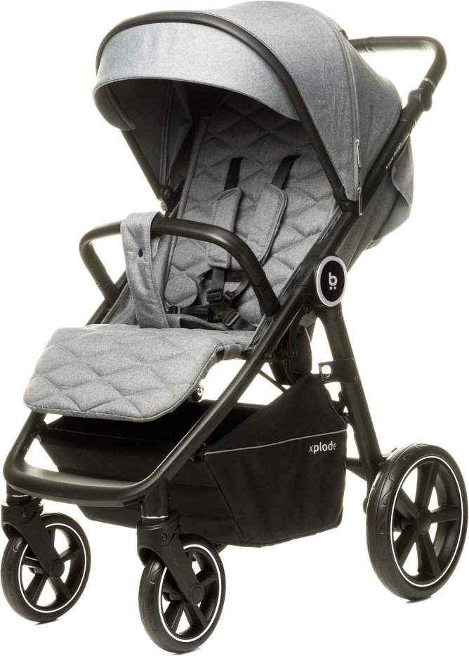 

Коляска прогулочная «книга» 4baby Xplode Lite (серый)