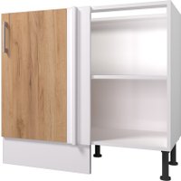 Шкаф напольный Горизонт Европа угловой (золотой крафт) в Бресте