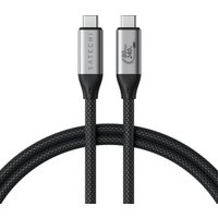 Кабель Satechi USB4 Pro V2 USB Type-C - USB Type-C ST-YU4120K (1.2 м, черный)
