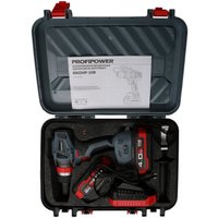 Ударная дрель-шуруповерт Profipower MKDHP-20V (с 2-мя АКБ, кейс)