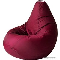 Кресло-мешок Мама рада! Груша Hit с внутренним чехлом (бордо, XL, smart balls)