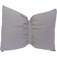 Декоративная подушка Sled Бант 45x35x17 (серый)