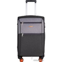 Чемодан-спиннер ACROSS 23-GM19026W 44 см (светло-серый)