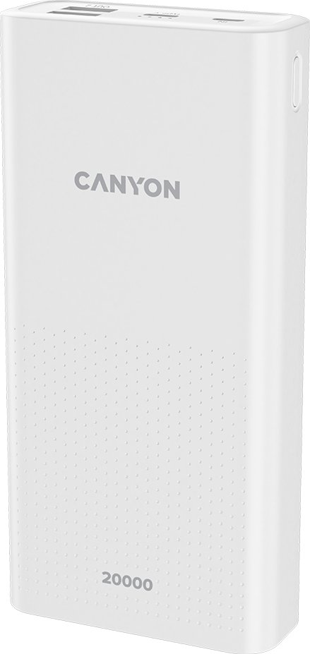

Внешний аккумулятор Canyon PB-2001 20000mAh (белый)