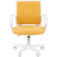 Компьютерное кресло CHAIRMAN Kids 112 (белый, В лимон велюр)