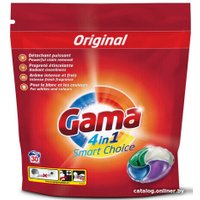 Капсулы для стирки Gama Универсальный 4 в 1 Smart Choice 30 шт