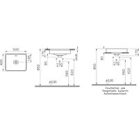 Умывальник Vitra Metropole 7534B003-0673