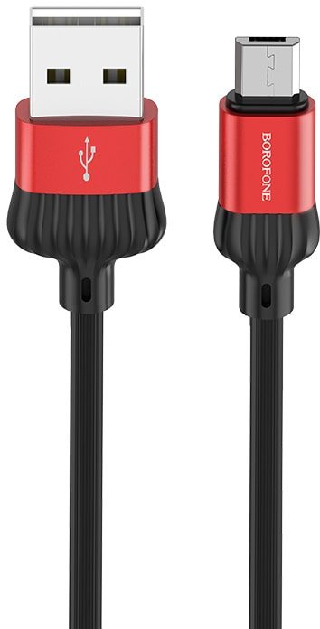 

Кабель Borofone BX28 microUSB 1 м (красный)